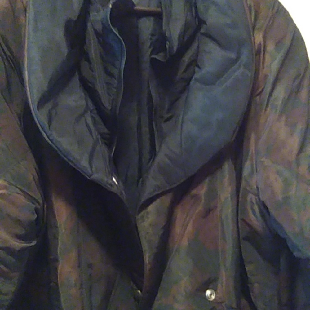 Full length winter coat, 50 inches long Ladies size 13-14